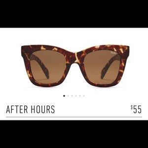 Quay After Hours sunnies- a must-have!